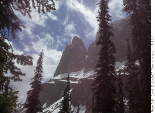 Clouds over Castle Mountain
