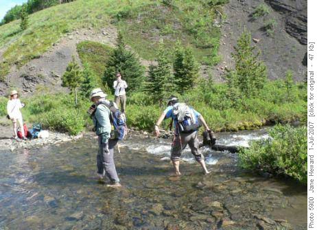 Crossing the stream