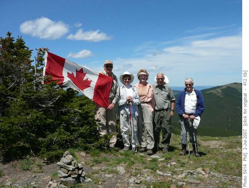 Canada Day - JumpingPound Mountain