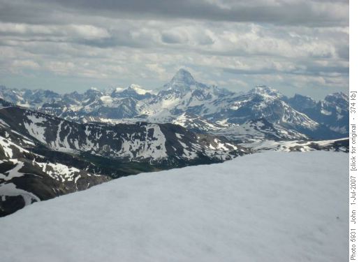 Snowy July in the Rockies!