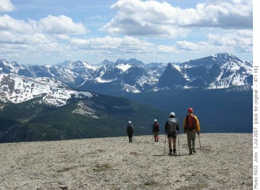 Descending Copper mountain