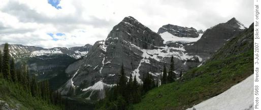 Mt Castelnau & Glacier