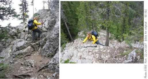 Cory Pass short scrambly section