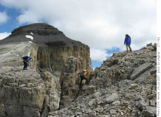1st notch on Mt Cline