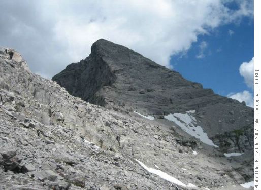 Tornado Mtn - summit pyramid