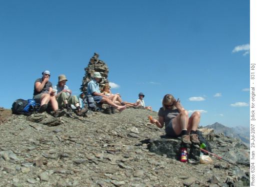 Bow Peak summit