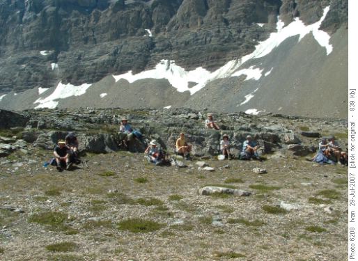 Crowfoot pass