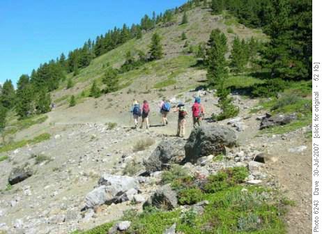 Bluerock trail