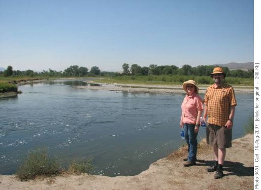 Sharon and Stephen at Missouri Headwaters
