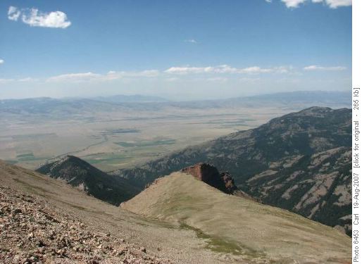 View from Sphinx Mountain summit