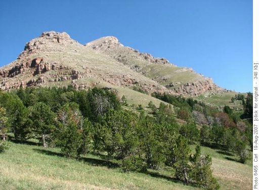 Sphinx Mountain from Helmet Pass