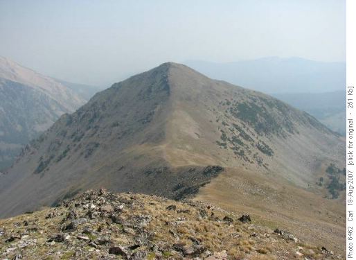 Pyramid Point from Sentinal Peak