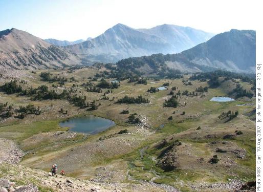 Hilgard Basin and Sentinal Peak