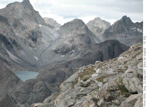 Summer Ice Lake