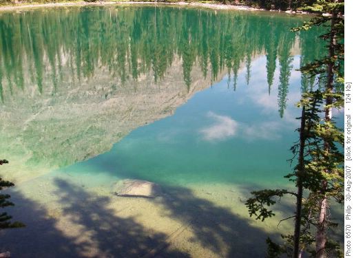 Reflections in 2nd Memorial Lake