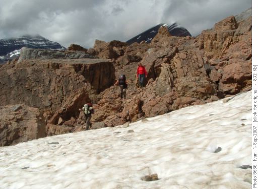 Cataract Pass-rock garden