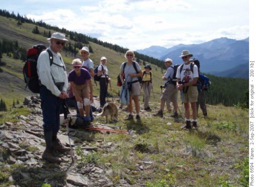 At Powderface Pass