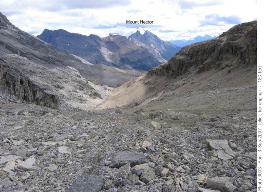 Backside of Dolomite Circuit from Dolomite-Watermelon col