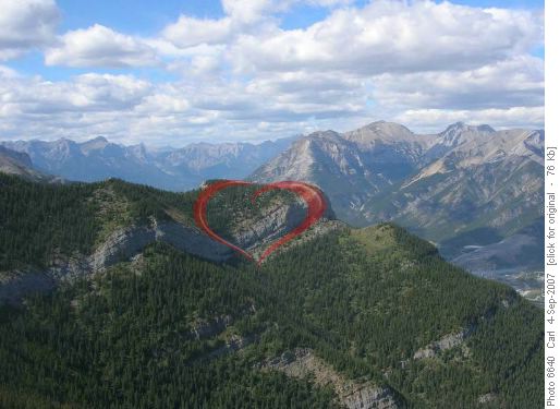 Heart Mtn from the back!