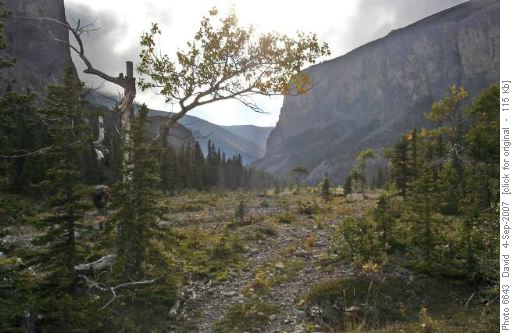 Entrance to Johnson Canyon