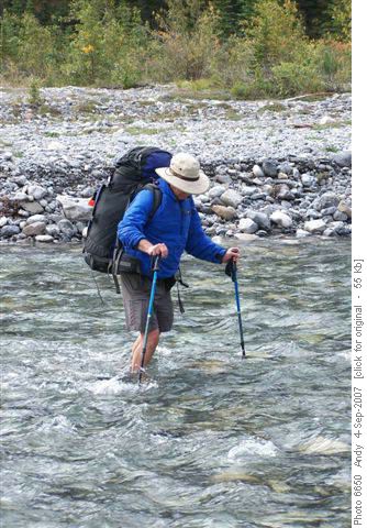 Ghost River crossing