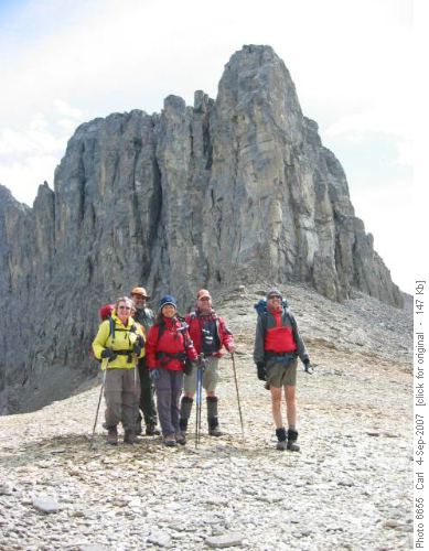 At the base of Devil's Head