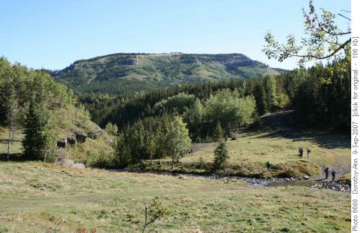 Green Mountain from Dyson Creek