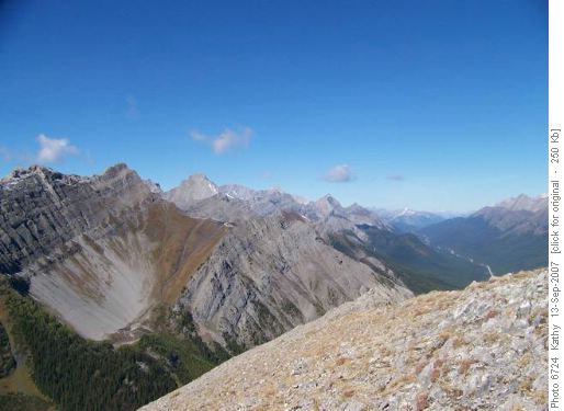 From Mt. Indefatigable