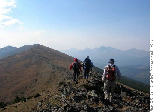 Pasque Mtn west ridge