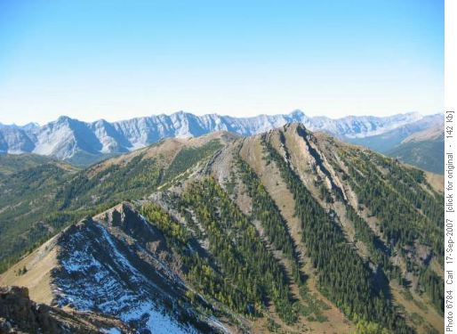Ridge route to Top #2