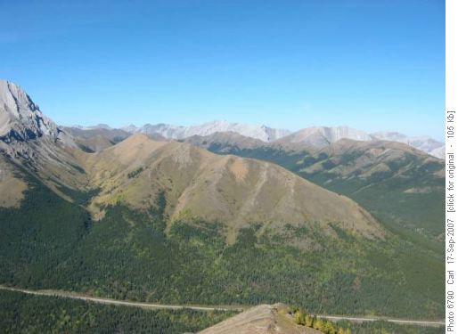 "Eagle" Ridge near Mist Mountain