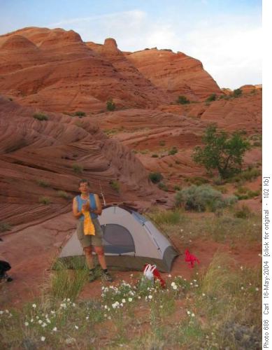 Paria Canyon camp 1