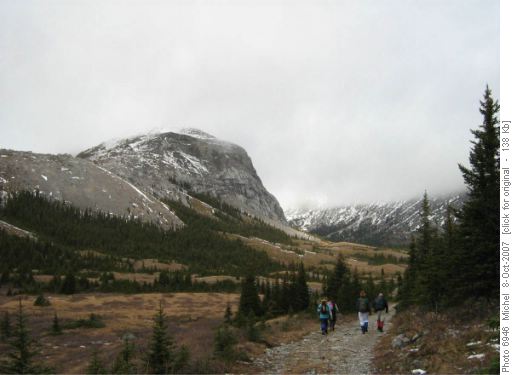 On the way to Rae Lake, after Elbow Lake