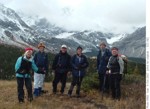 Sheep Lakes/ Jeanette, Marina, Ivor, Sally, Michel, Janice/.