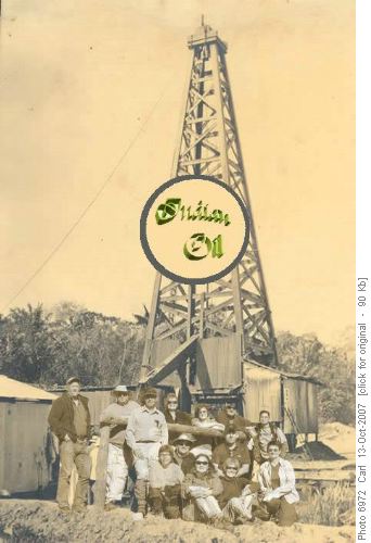Historical Rambler photo at Indian Oil rig!