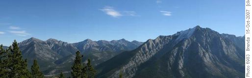 View from lookout