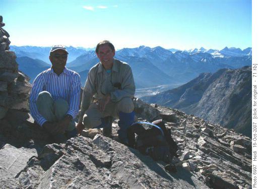 Ghulam and Dwight on top