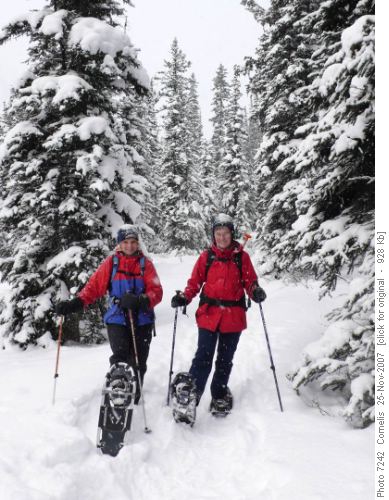 Becky and Rita just South of Sherbrooke Lake