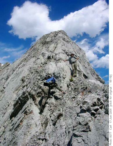 Scramble 6 on Mary Barclay's Mountain