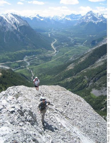 Ascending Mary Barclay's Mountain