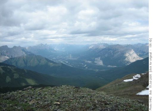 Canmore from Mount Collembola