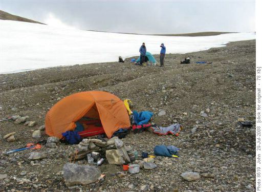 Le Grande Brazeau camp