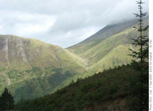 Ben Nevis, highest mountain in the U.K.