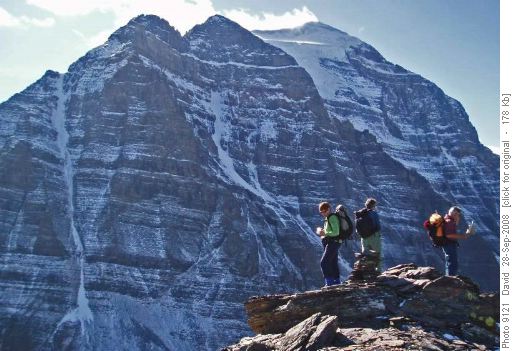 Mount Temple from Little Temple