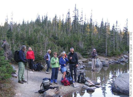 Rest stop at Lake Annette