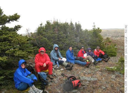 Forget-Me-Not Ridge lunch stop