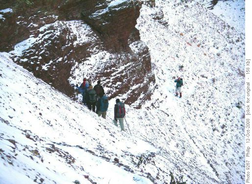 Shortcut to Lineham Ridge