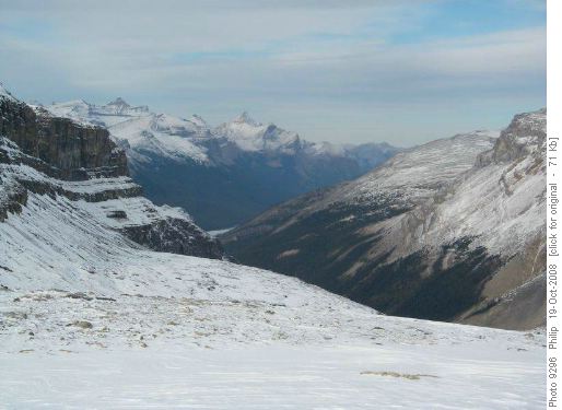 North toward Isabella Lake
