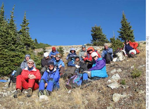 Relaxing out of the wind