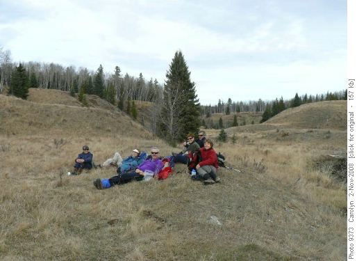 Death Valley Lunch break